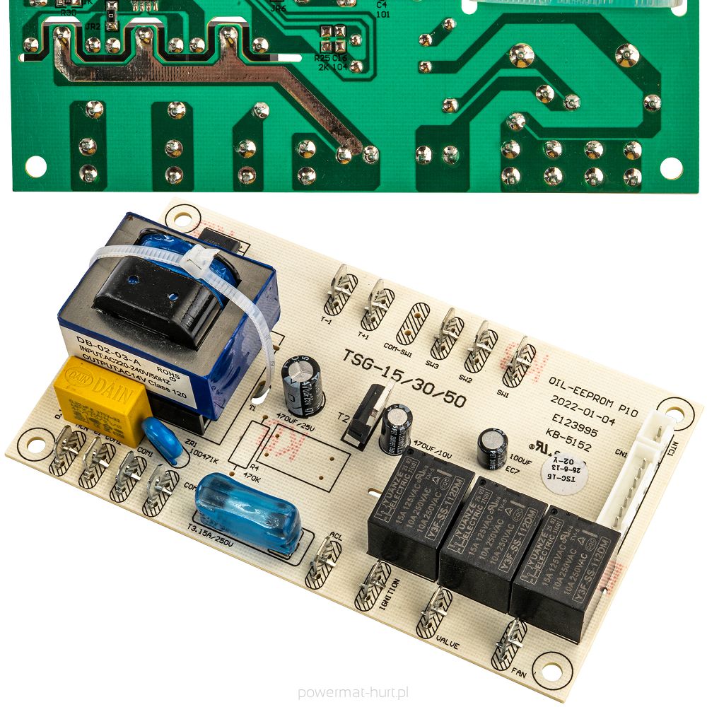 PŁYTKA ELEKTRONIKI DO NAGRZEWNICY PM-NAG-45GLN-PCB