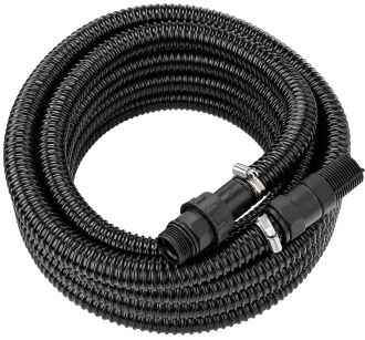 WĄŻ SSĄCY DO POMPY HYDROFOROWEJ 7m 1" + ZAWÓR I SITKO (CZARNY) PM-HD-WS-71C