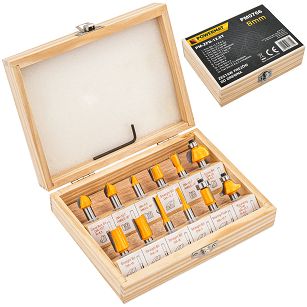 Frezy kształtowe do drewna 12el PM-ZFD-12.8T