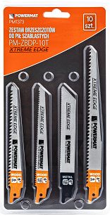 ZESTAW BRZESZCZOTÓW DO PIŁY SZABLASTEJ PM-ZBDP-10T