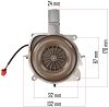 Wentylator z silnikiem do nagrzewnicy PM-AG-8M-WENS - 2