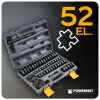 ZESTAW ADAPTERÓW DO MONTAŻU I DEMONTAŻU TULEI I ŁOŻYSK 52el. 18-74mm PM-STIL-52T - 30