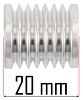 Koło pasowe małe do kosiarki elektrycznej PM-KSE-2200MN-KP2 - 2