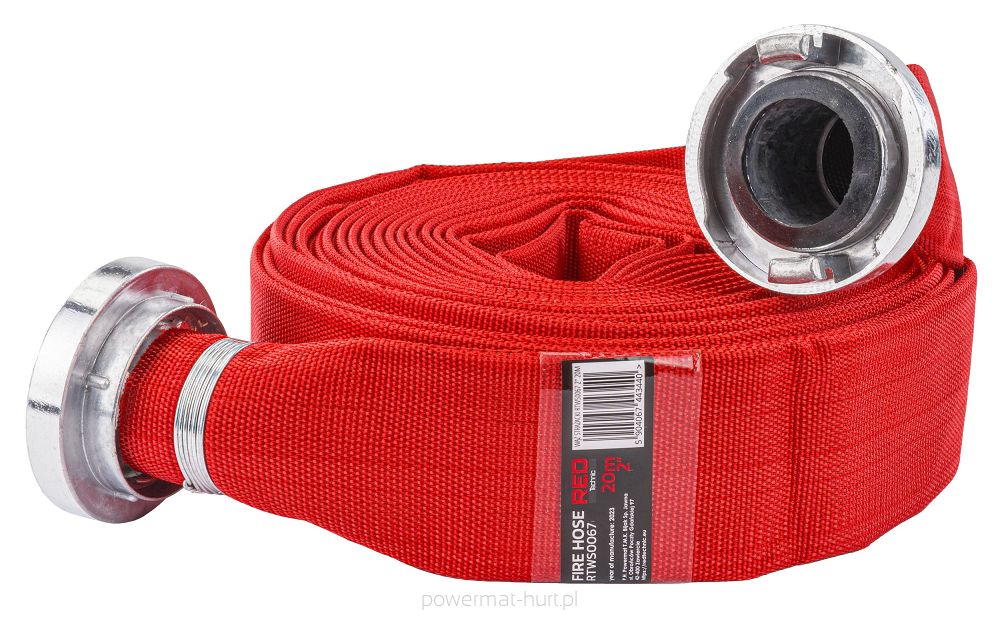 WĄŻ STRAŻACKI PARCIANY DO BRUDNEJ WODY SZAMBA SZYBKOZŁĄCZKA 2