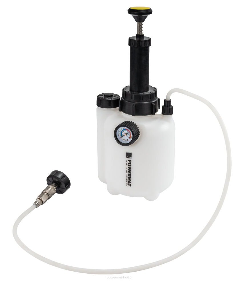 ZESTAW DO ODPOWIETRZANIA I WYMIANY PŁYNU HAMULCOWEGO PM-ZPUH-1T