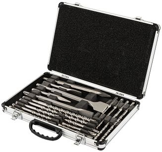 WIERTŁA I DŁUTA SDS PLUS (ZESTAW 17el.) PM-ZWD-17T