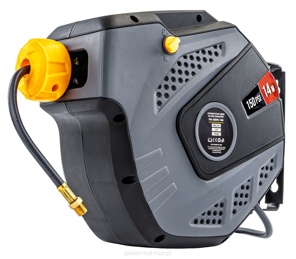 AUTOMATYCZNY BĘBEN NA WĄŻ PNEUMATYCZNY PM-ABNW-14M